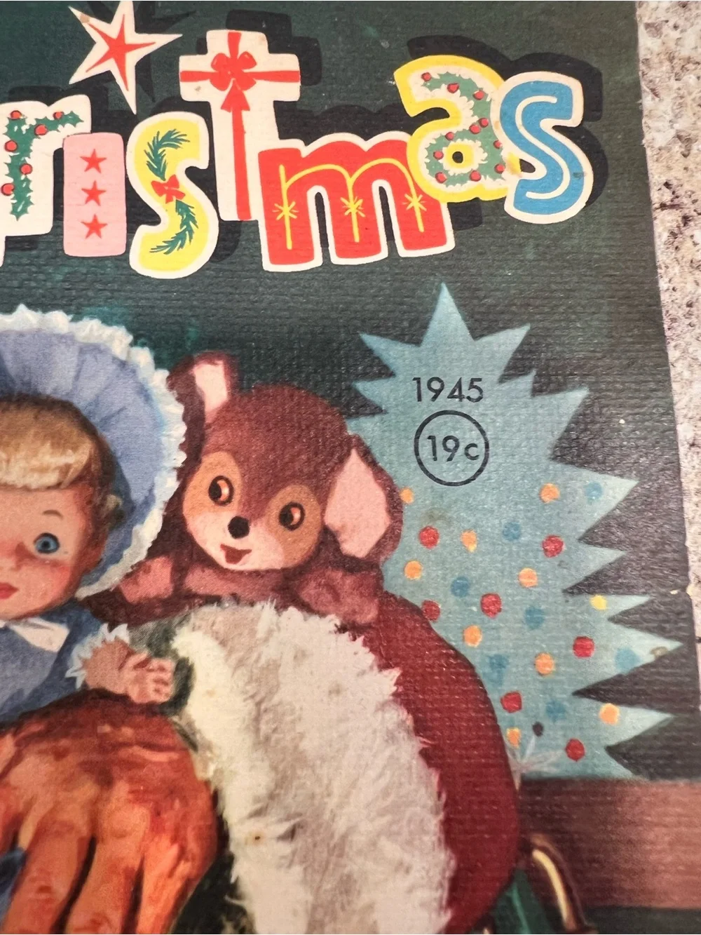 Vintage 1945 The Night before Christmas Book